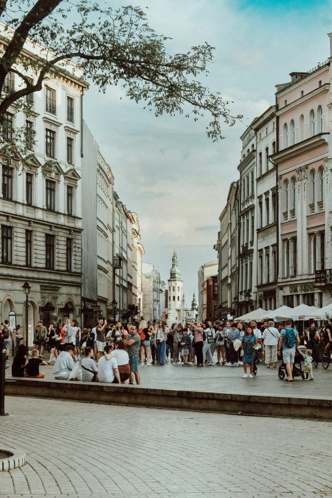 Florianska caddesi krakow